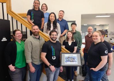 Group photo of Capybara Energy employees and CAM staff